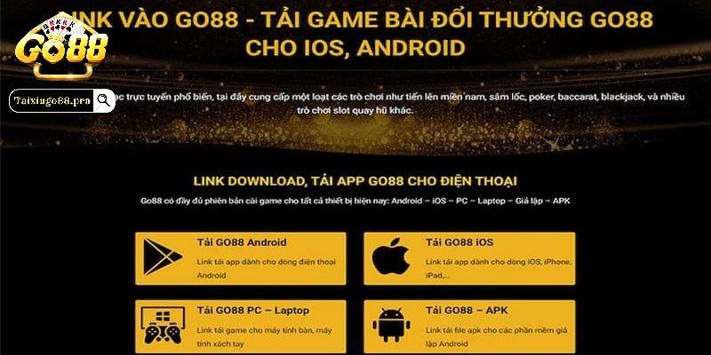 Cách để cài đặt và tải app Go88 nhận quà cho điện thoại Iphone